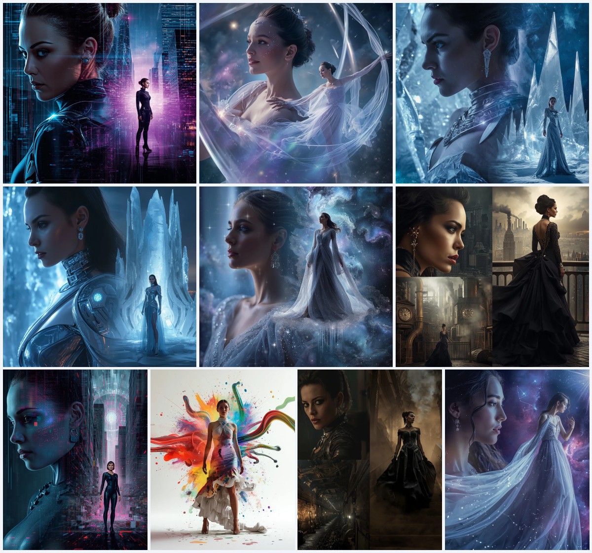 New 10 AI Prompts for Stylish Modern Indian Women with Premium Fashion Photography Aesthetic | Editing Prompt girl Aesthetic