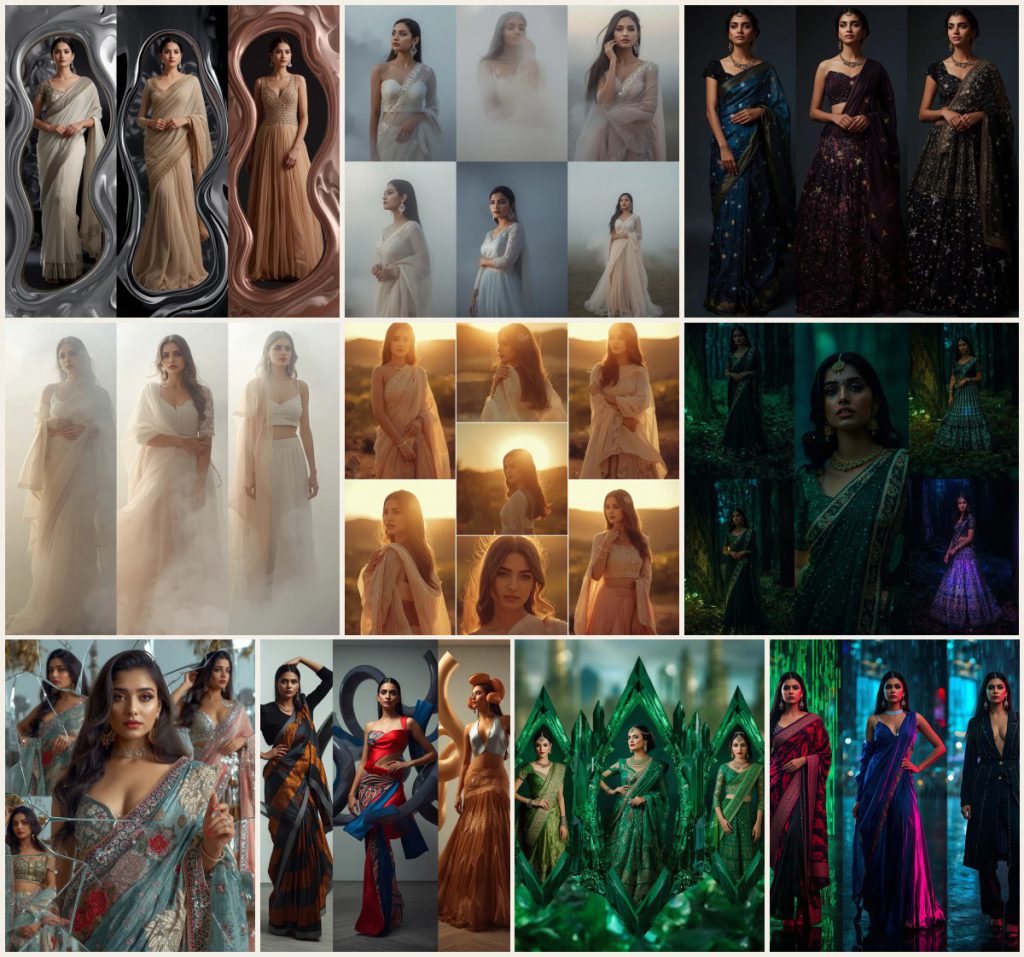 Best 10 Elegant Saree AI Prompts for Professional Corporate Events