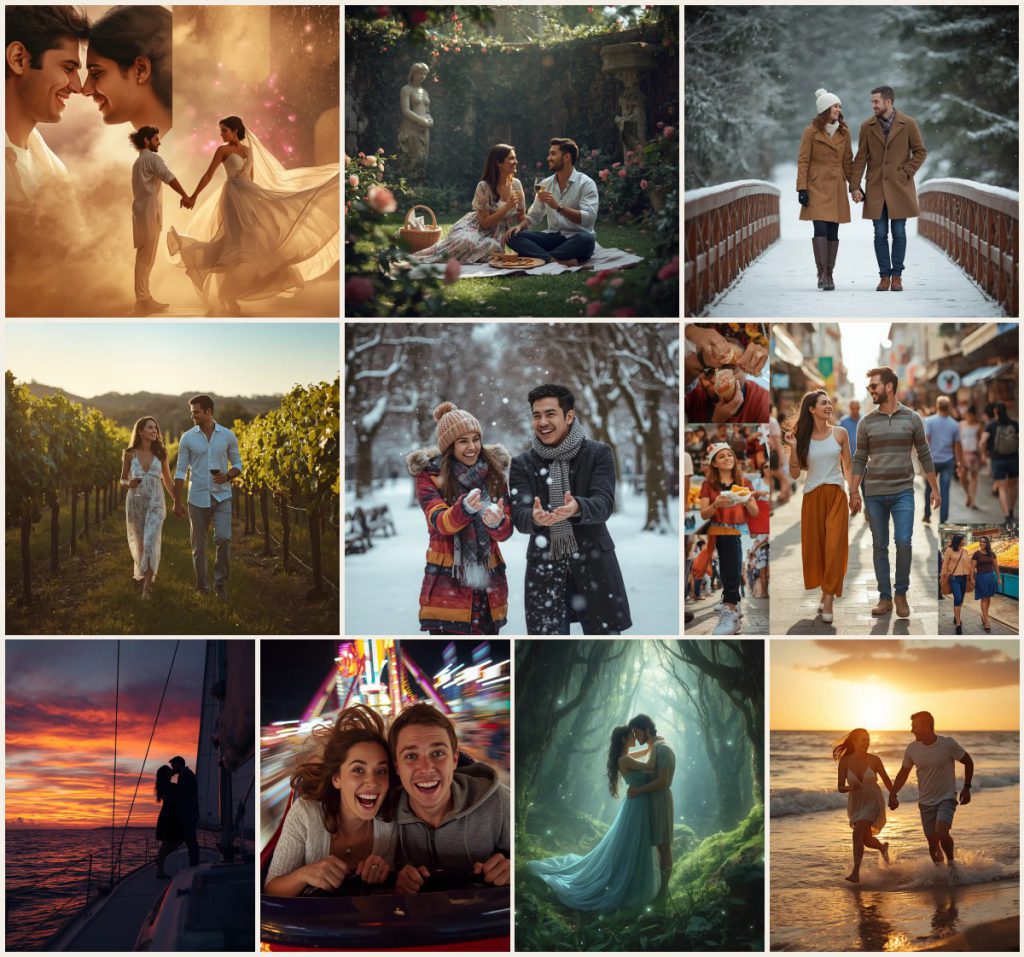 New 10 Elegant Indian Couple AI Prompts for Traditional Wedding Photography
