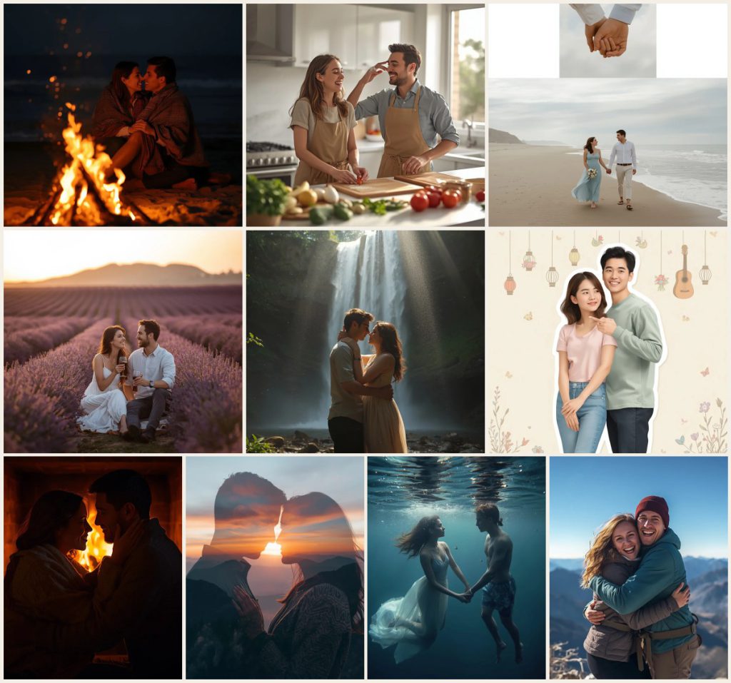 Top 10 Dynamic Couple AI Prompts for Urban Cityscape Romance